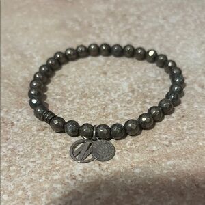 Netflix Beaded Bracelet with Charm